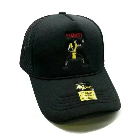 Hat Zone Other - Scorpion Fight Mesh Trucker Snapback (Black)